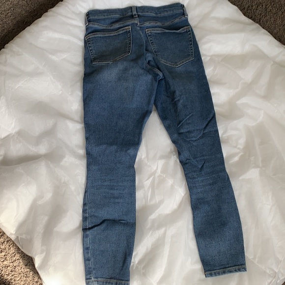 TopShop Skinny Highrise Moto Jeans. Size 26 Petite - Picture 3 of 4